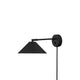 Cannes 20 Vägglampa Svart