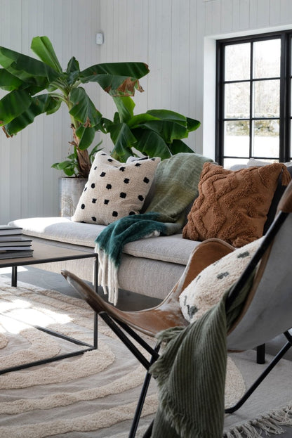 Cora Kuddfodral Nougat 48x48 | Fondaco | 7340073899396 | 210312 - 444 - 72 | Maessing Interiör