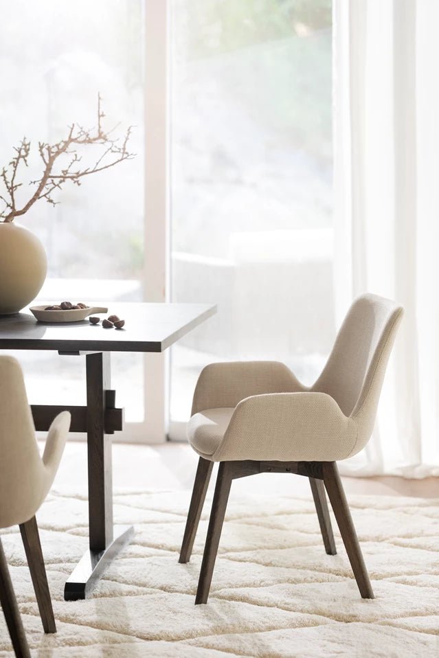 Drimsdale Karmstol Beige/Brun | Rowico Home | 7340126554982 | 120806 | Maessing Interiör