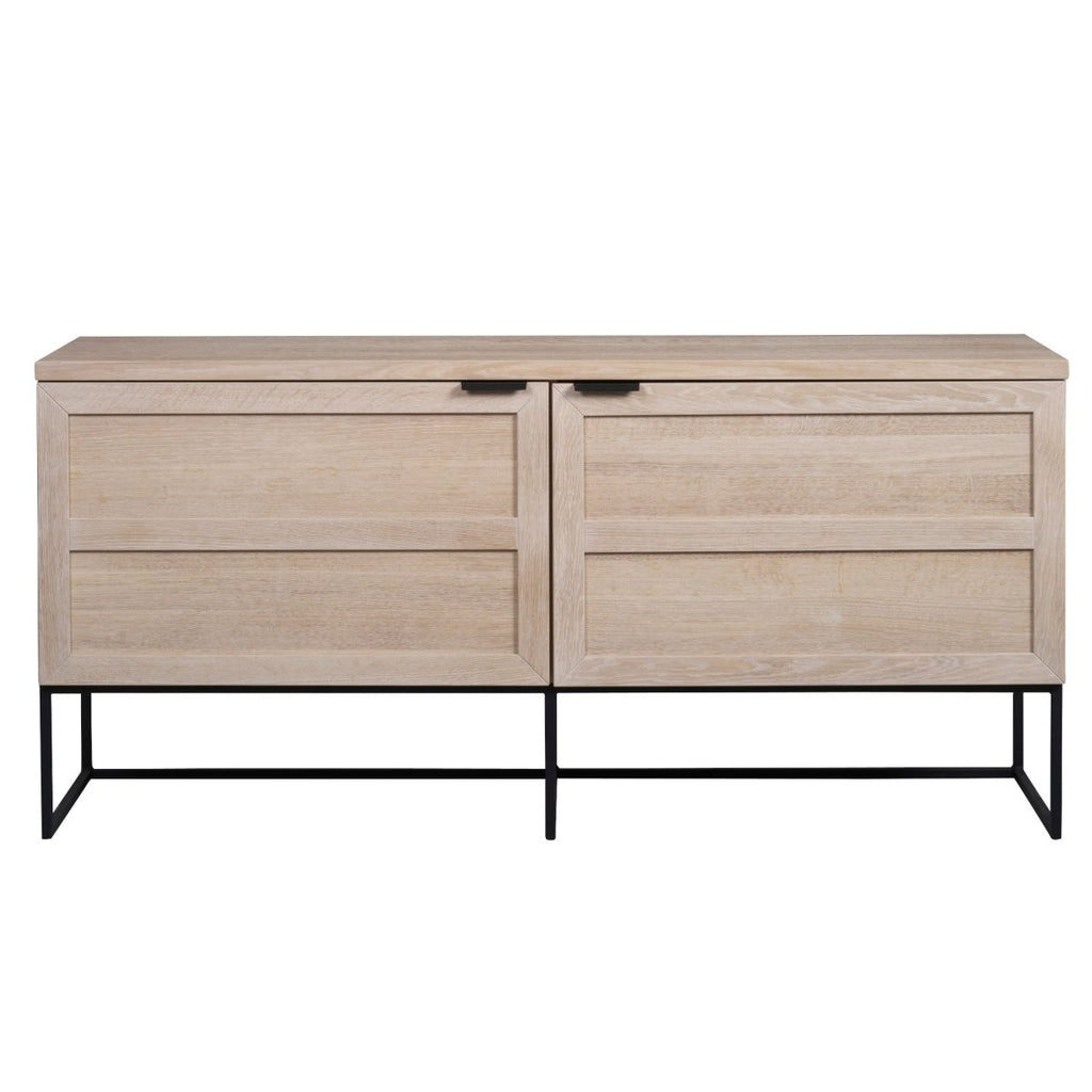 Everett Sideboard Vitpigmenterad/Svart | Rowico Home | 7340126536070 | 118768 | Maessing Interiör