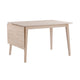 Filippa Klaffbord Vitpigmenterad Ek 120+45