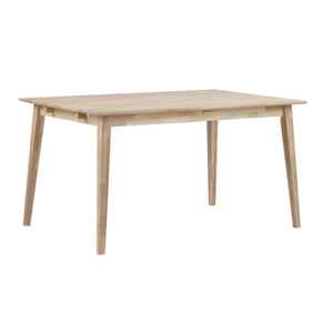 Filippa Matbord Vitpigmenterad Ek 140