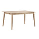 Filippa Matbord Vitpigmenterad Ek 140