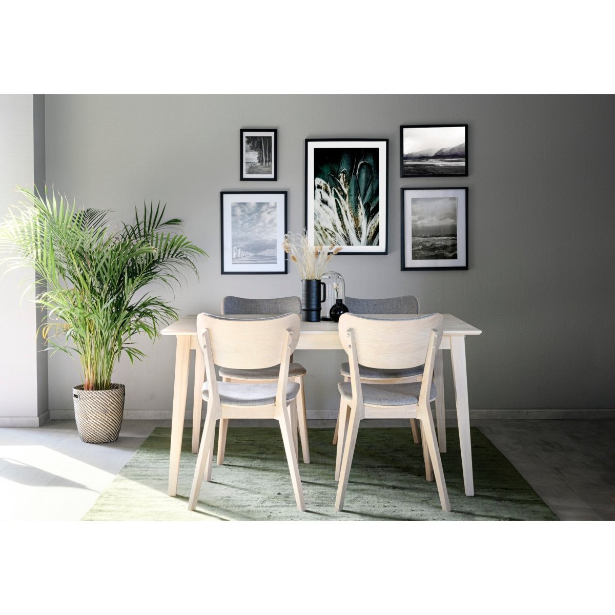Filippa Matbord 140 Vitpigmenterad Ek | Rowico Home | 7340126505885 | 113731 | Maessing Interiör