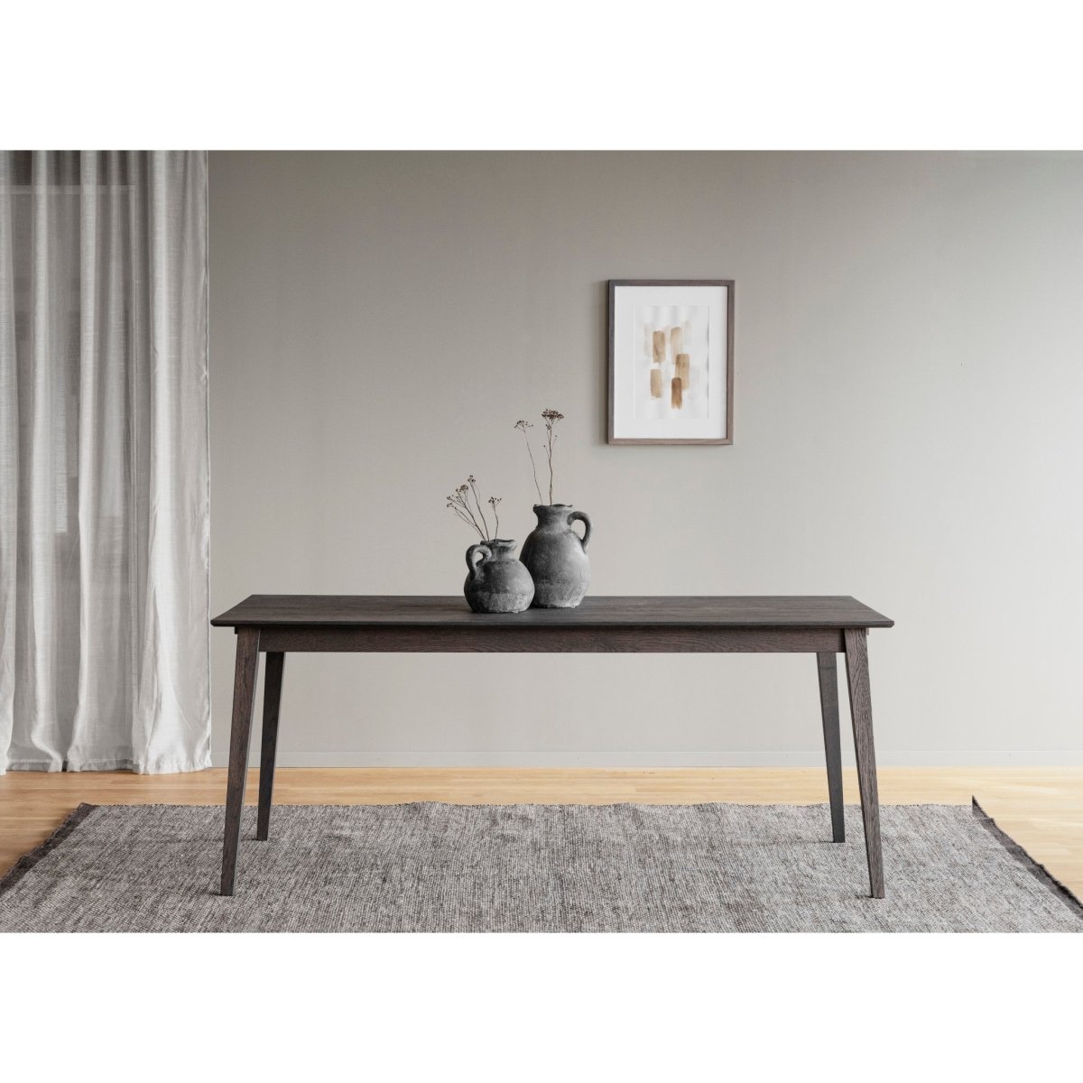 Filippa Matbord 180 Mörkbrun Ek | Rowico Home | 7340126535905 | 113727 | Maessing Interiör