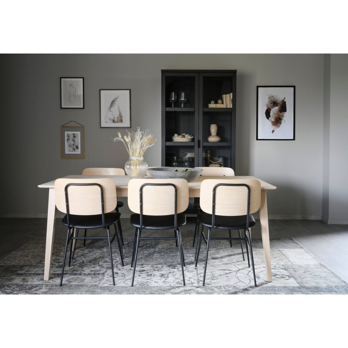 Filippa Matbord 180 Vitpigmenterad Ek | Rowico Home | 7340126506349 | 113729 | Maessing Interiör