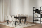 Filippa Matbord Runt 120/165 Mörkbrun | Rowico Home | 7340126554395 | 113830 | Maessing Interiör