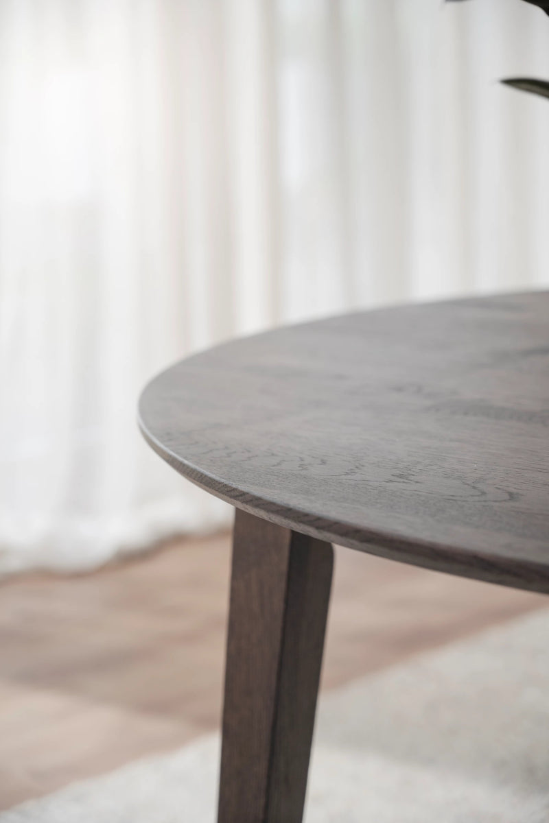 Filippa Matbord Runt 120/165 Mörkbrun | Rowico Home | 7340126554395 | 113830 | Maessing Interiör
