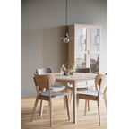 Filippa Matbord Runt 120/165 Vitpigmenterad Ek | Rowico Home | 7340126547250 | 113756 | Maessing Interiör