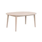 Filippa Matbord Runt 120/165 Vitpigmenterad Ek | Rowico Home | 7340126547250 | 113756 | Maessing Interiör