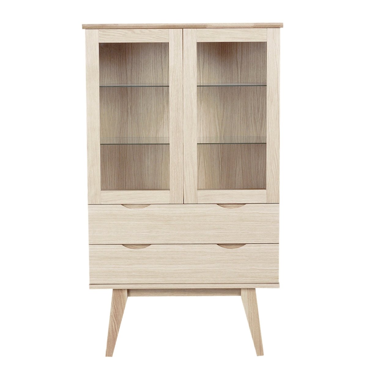Filippa Vitrinskåp Vitpigmenterad | Rowico Home | 7340126516287 | 113787 | Maessing Interiör