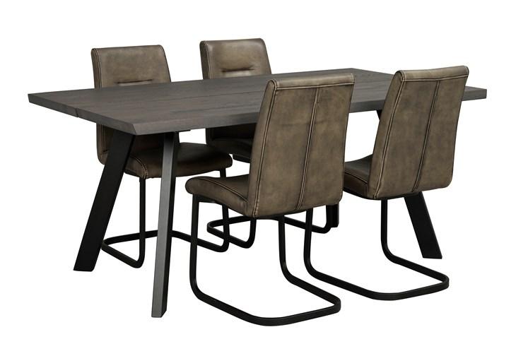 Fred Matbord Mörkbrun/Svart 170 | Rowico Home | 7340126537046 | 117432 | Maessing Interiör