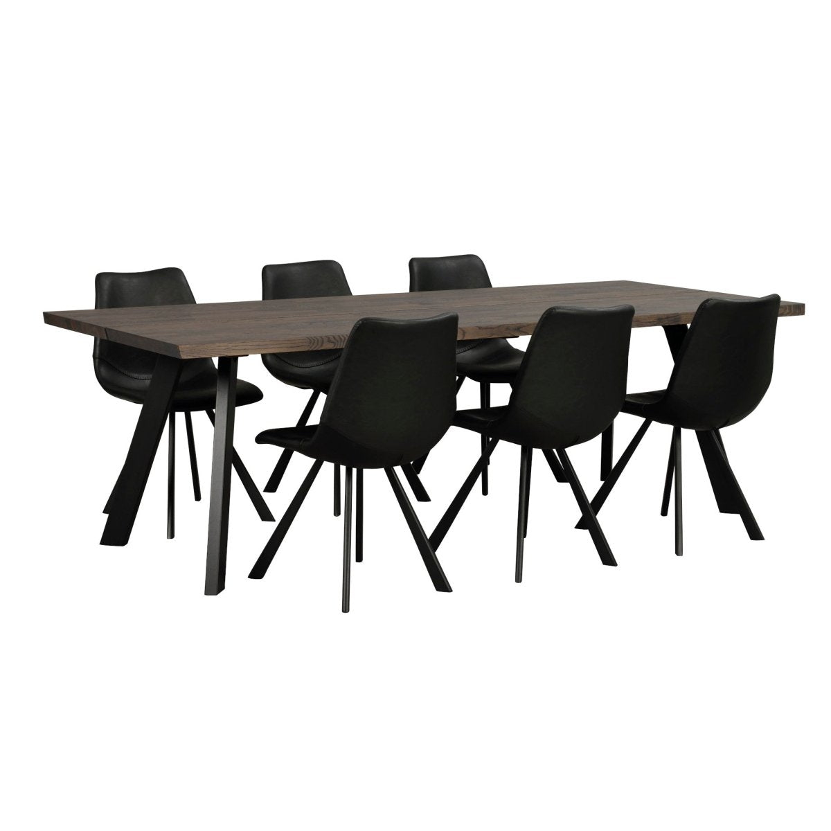 Fred Matbord Mörkbrun/Svart 240 | Rowico Home | 7340126525807 | 117430 | Maessing Interiör