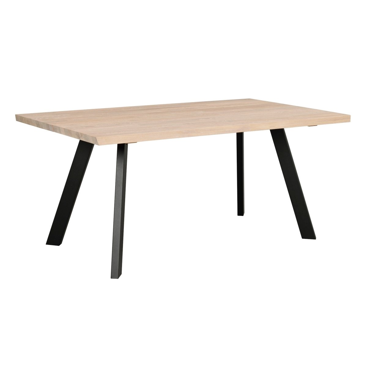 Fred Matbord Vitpigmenterad/Svart 170 | Rowico Home | 7340126537015 | 117422 | Maessing Interiör