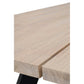 Fred Matbord Vitpigmenterad/Svart 240 | Rowico Home | 7340126525746 | 117420 | Maessing Interiör