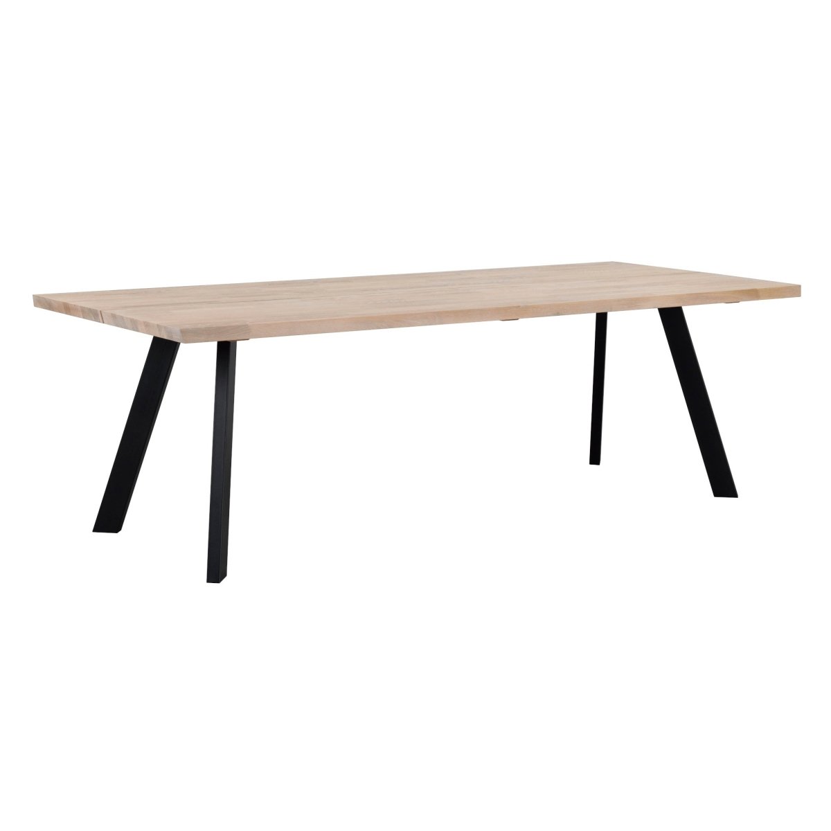 Fred Matbord Vitpigmenterad/Svart 240 | Rowico Home | 7340126525746 | 117420 | Maessing Interiör