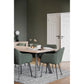 Fred Matbord Vitpigmenterad/Svart 240 | Rowico Home | 7340126525746 | 117420 | Maessing Interiör