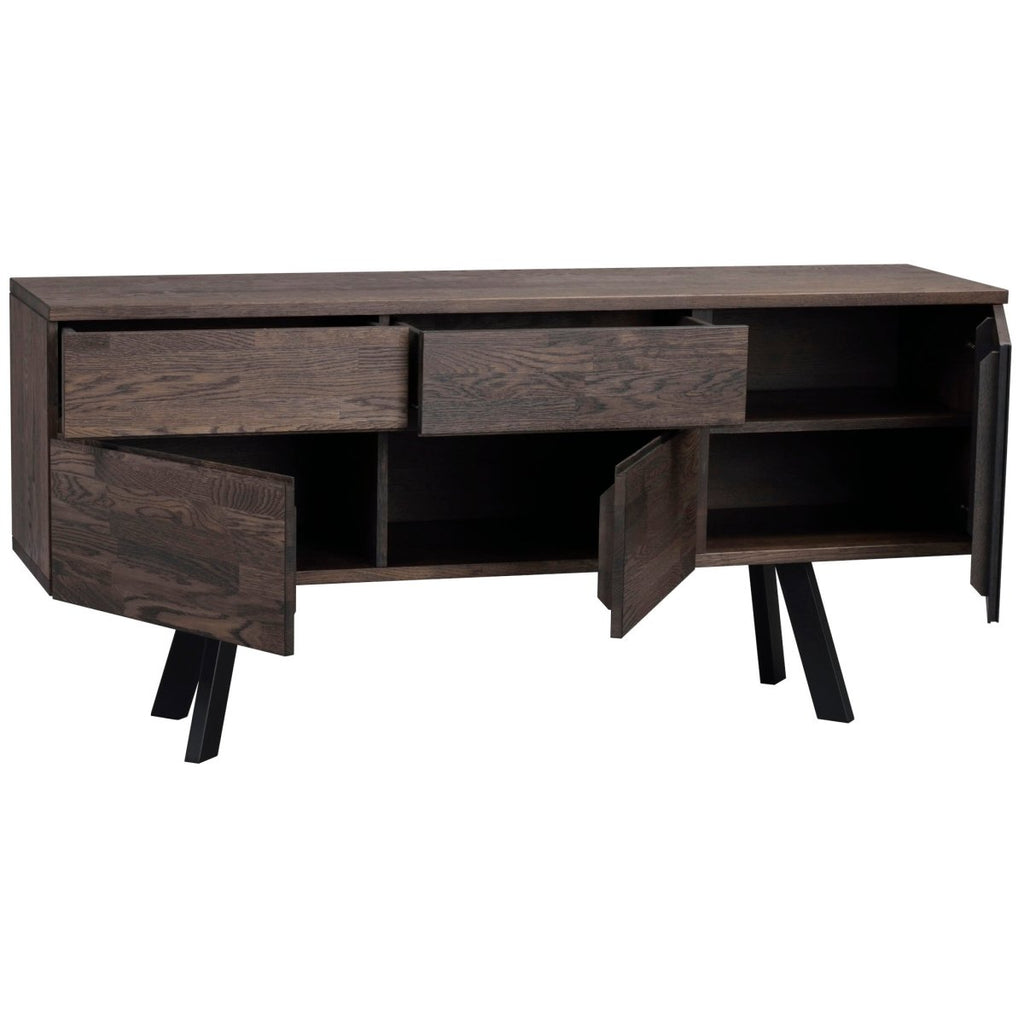 Fred Sideboard Mörkbrun/Svart | Rowico Home | 7340126525838 | 117431 | Maessing Interiör