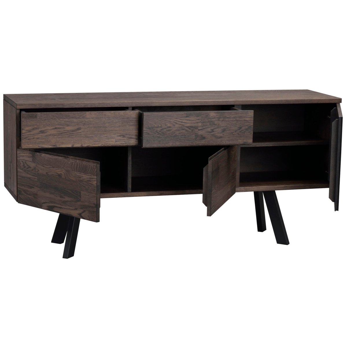 Fred Sideboard Mörkbrun/Svart | Rowico Home | 7340126525838 | 117431 | Maessing Interiör