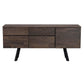 Fred Sideboard Mörkbrun/Svart | Maessing Interiör | Sideboard | 7340126525838 | 117431 | Rowico Home