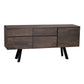 Fred Sideboard Mörkbrun/Svart | Maessing Interiör | Sideboard | 7340126525838 | 117431 | Rowico Home