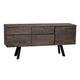 Fred Sideboard Mörkbrun/Svart