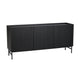 Halifax Sideboard Svartlackad Ek