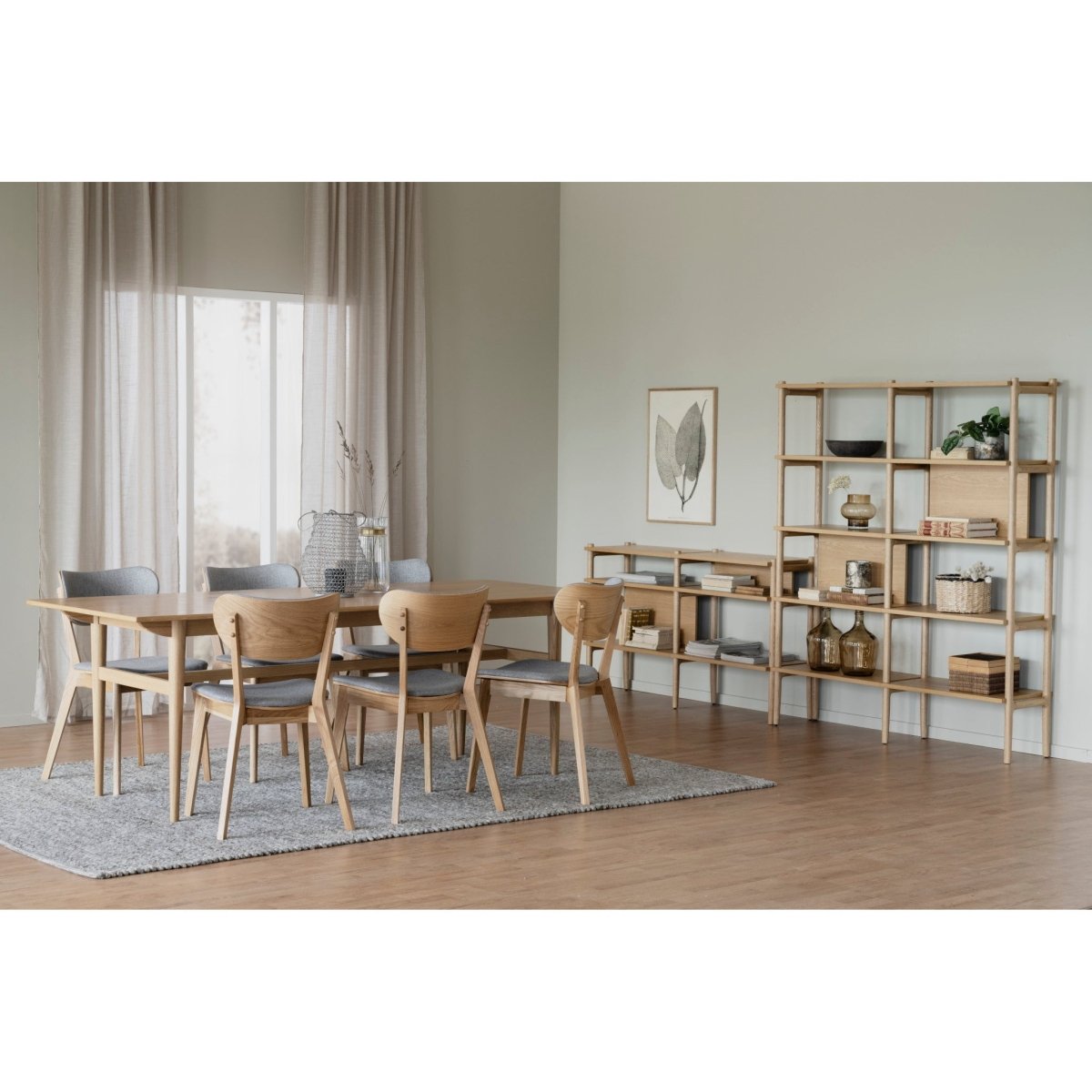 Holton Bokhylla 140 Ek | Rowico Home | 7340126546697 | 120014 | Maessing Interiör