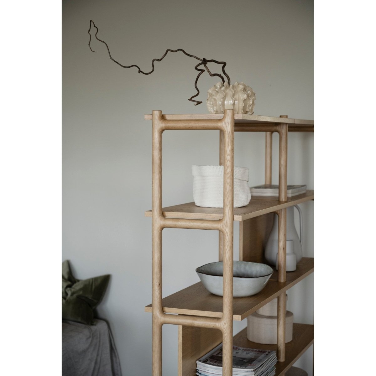 Holton Bokhylla 140 Ek | Rowico Home | 7340126546697 | 120014 | Maessing Interiör