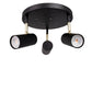 Hubble 3 Plafond/Taklampa Svart | Maessing Interiör | Belysning | 7319434633115 | 463311 | Globen Lighting