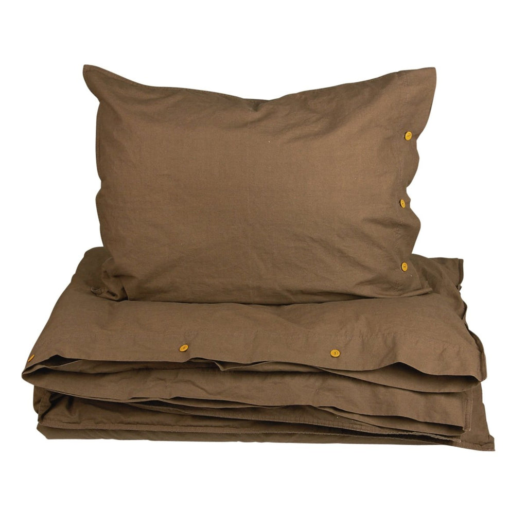 Hygge Bäddset Choklad | Fondaco | 7340073891109 | 200343 - 111 - 71 | Maessing Interiör