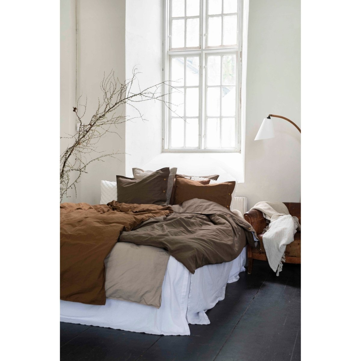 Hygge Bäddset Konjak | Fondaco | 7340073891130 | 200343 - 220 - 24 | Maessing Interiör