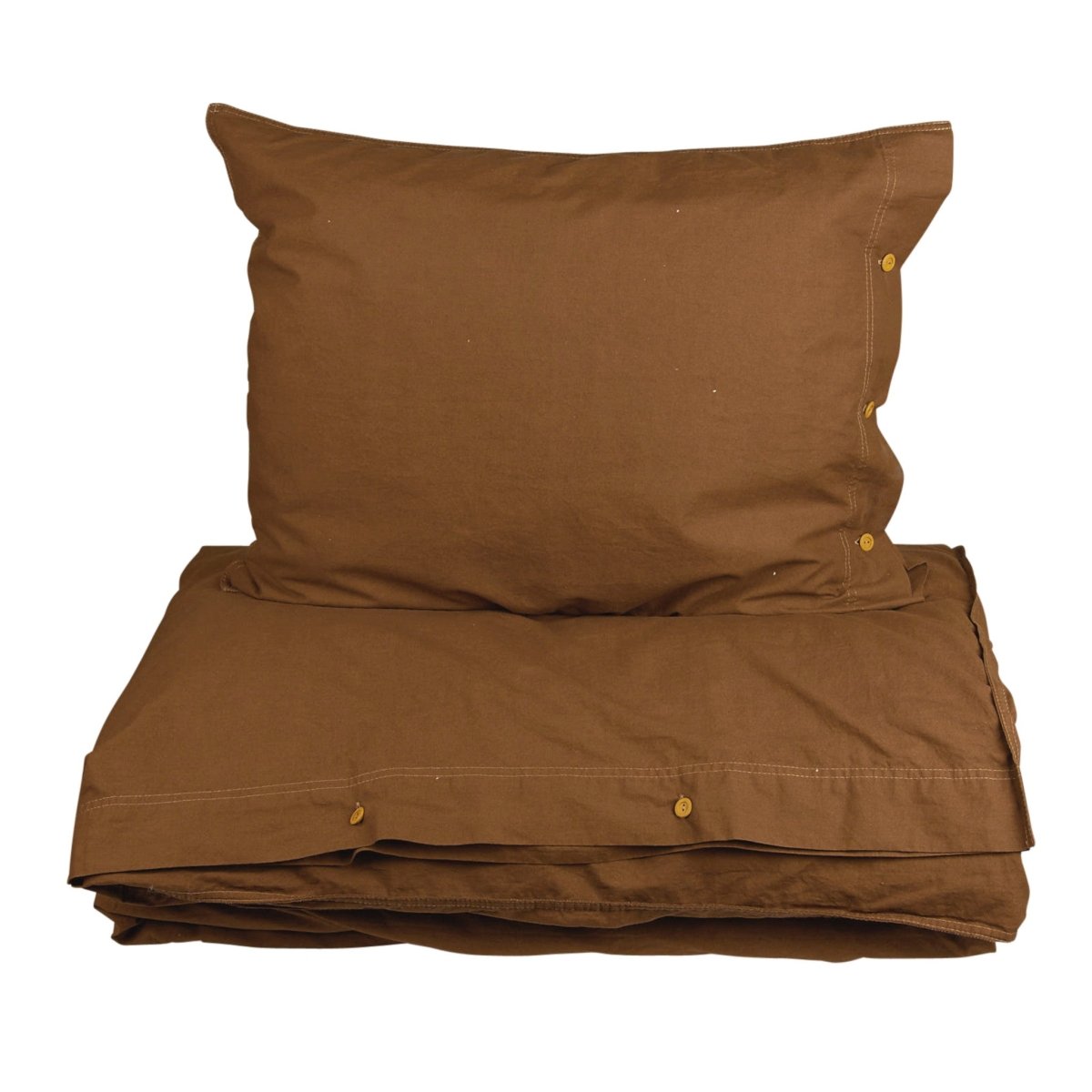 Hygge Bäddset Konjak | Fondaco | 7340073891130 | 200343 - 220 - 24 | Maessing Interiör