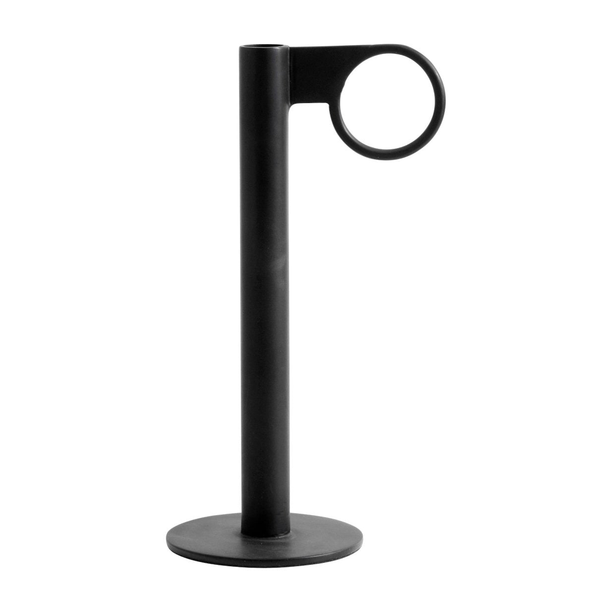 Industrial Ljusstake Svart Rund | Nordal | 5708309152424 | 2293 | Maessing Interiör