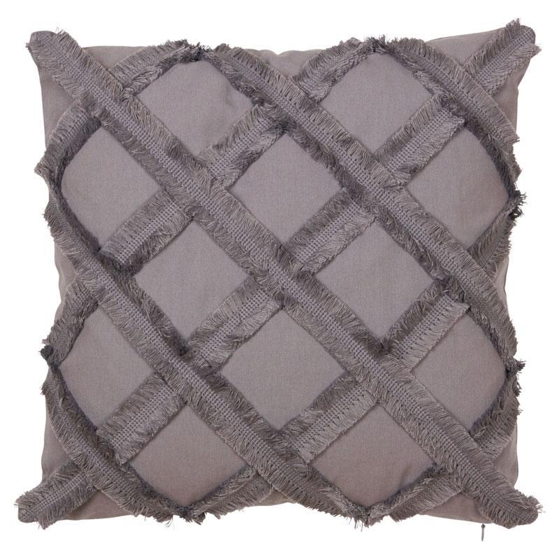 Jacky Kuddfodral Grå 45x45 | Fondaco | 7340073879862 | 910021 - 444 - 85 | Maessing Interiör