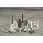 Julie Ljusstake x4 Beige/Grå | Mogihome | 7340007871429 | 103918 | Maessing Interiör