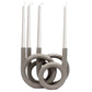 Julie Ljusstake x4 Beige/Grå | Mogihome | 7340007871429 | 103918 | Maessing Interiör