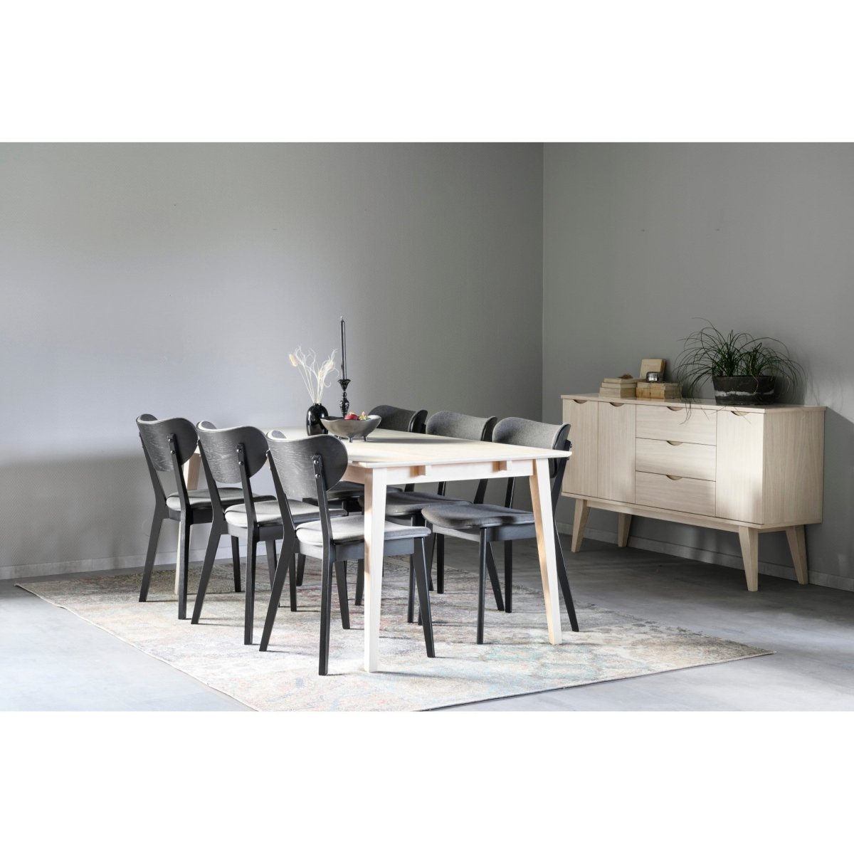 Kato Stol Svart/Mörkgrå | Rowico Home | 7340126528297 | 113015 | Maessing Interiör