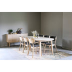 Kato Stol Vitpigmenterad/Mörkgrå | Rowico Home | 7340126519288 | 113006 | Maessing Interiör