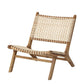 Keila Loungestol Natur | Bloomingville | 5711173244614 | 82047165 | Maessing Interiör