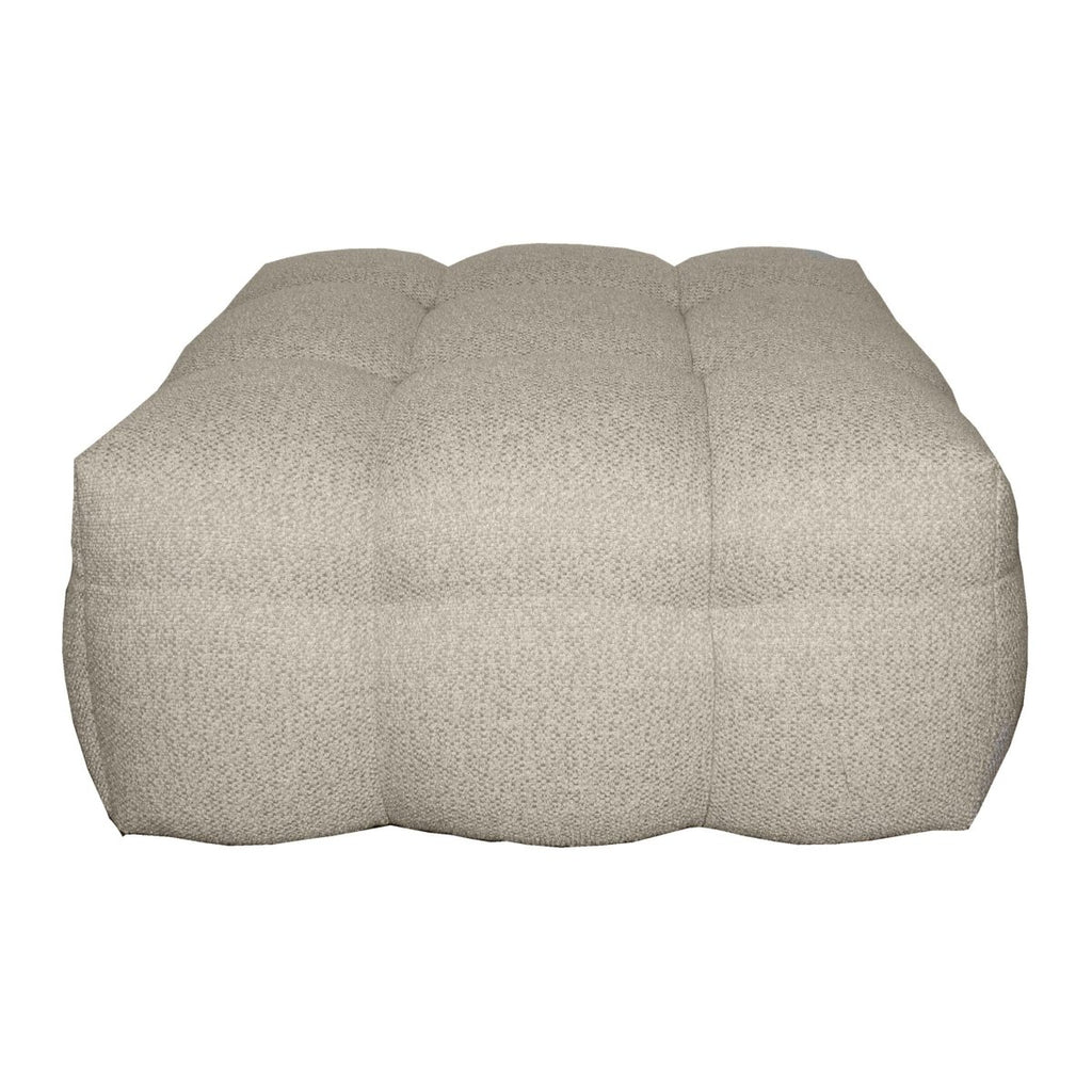 Kendall Fotpall Beige Bouclé | Mogihome | | 104286 | Maessing Interiör