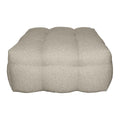 Kendall Fotpall Beige Bouclé | Mogihome | | 104286 | Maessing Interiör