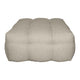 Kendall Fotpall Beige Bouclé