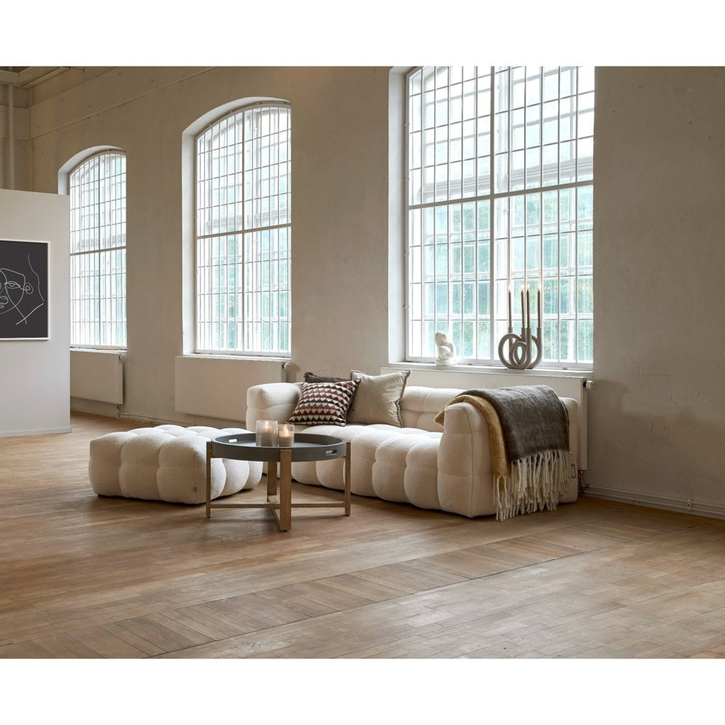 Kendall Fotpall Creme Teddy | Mogihome | | 104282 | Maessing Interiör