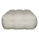 Kendall Fotpall Creme Teddy