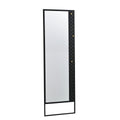 Malone Golvspegel Svart/Guld | Rowico Home | 7340126546475 | 119965 | Maessing Interiör