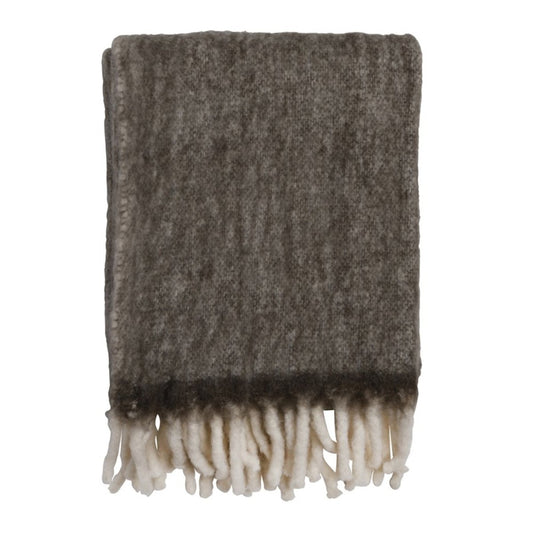 Morgan Pläd Brun | Mogihome | 7340007868085 | 103468 | Maessing Interiör