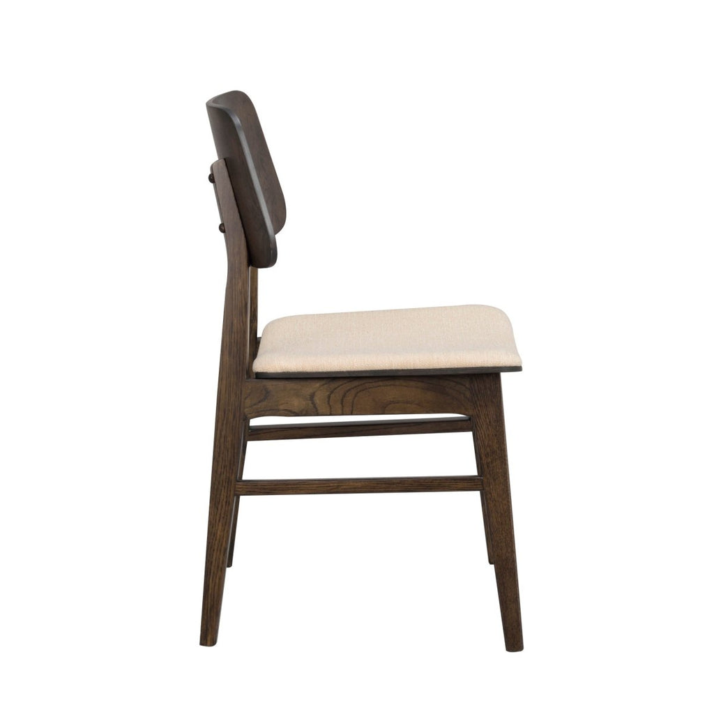 Nagano Stol Brun Ek/Beige | Rowico Home | 7340126547878 | 119429 | Maessing Interiör