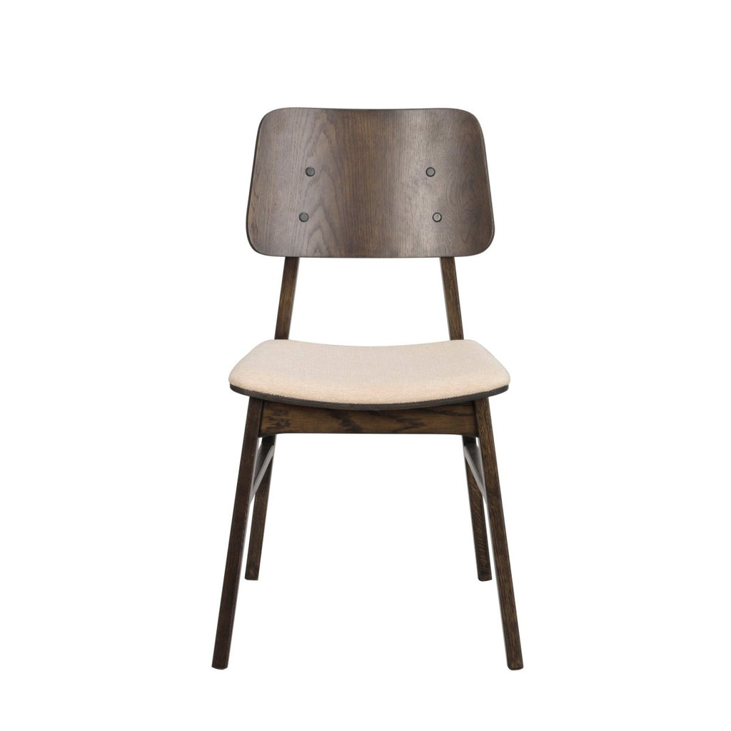 Nagano Stol Brun Ek/Beige | Rowico Home | 7340126547878 | 119429 | Maessing Interiör