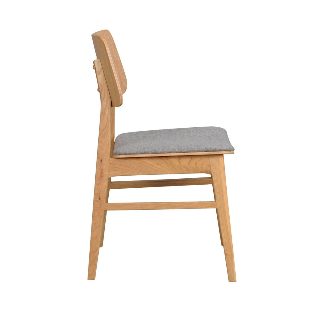Nagano Stol Ljusgrå/Ek | Rowico Home | 7340126541012 | 119430 | Maessing Interiör